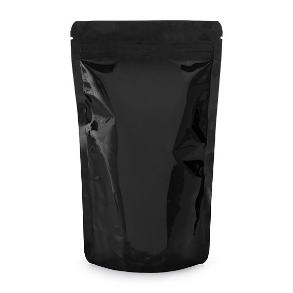 Doypack ZIP | černý lesk s AL vrstvou