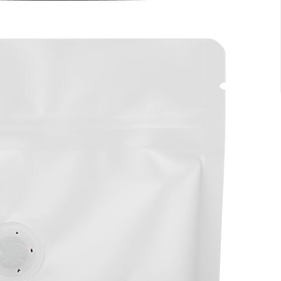Doypack ZIP | bílý mat | ventil | recyklovatelný